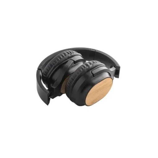 Gift Campaign Cuffie wireless con bluetooth 5.0 in ABS e in bambù> Cuffie Personalizzate