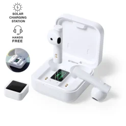 Gift Campaign Cuffiette bluetooth in custodia con pannello solare Solar Charging><noscript><img width=