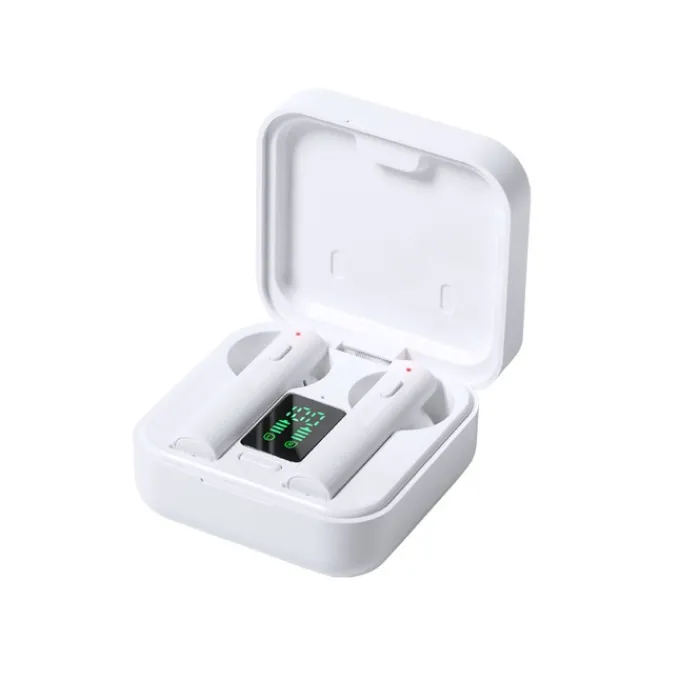 Gift Campaign Cuffiette bluetooth in custodia con pannello solare Solar Charging> Auricolari Personalizzati