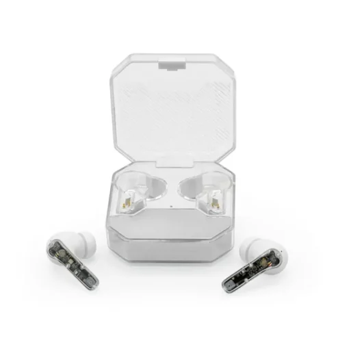 Gift Campaign Cuffiette trasparenti con driver degli altoparlanti da 13 mm> Auricolari Personalizzati