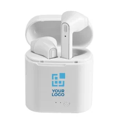 Gift Campaign Cuffiette wireless bluetooth 5.0 personalizzate con logo Shuffle><noscript><img width=