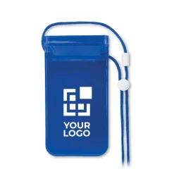 Gift Campaign Custodia impermeabile per cellulare personalizzata con logo Beachtime></noscript> Gadget Da Mare