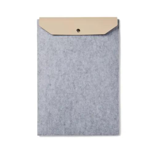 Gift Campaign Custodia per pc da 14'' in feltro riciclato con patta di chiusura in PU> Custodie Per Pc