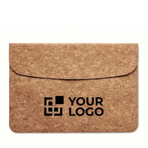 Gift Campaign Custodia per pc in bamboo chiusura magentica Cork 14”> Custodie Per Pc