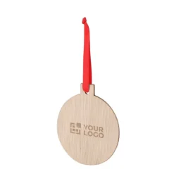 Gift Campaign Decorazione a forma di pallina di Natale in con nastrino rosso></noscript> Gadget Natalizi