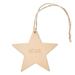 Gift Campaign Decorazione a forma di stella in da appendere Star></noscript> Gadget Natalizi