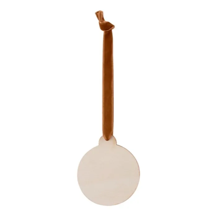 Gift Campaign Decorazione a palla di Natale da appendere con nastro in velluto> Gadget Natalizi