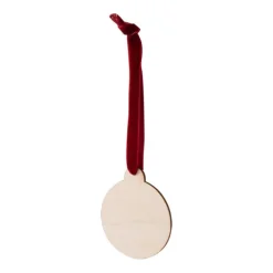 Gift Campaign Decorazione a palla di Natale da appendere con nastro in velluto></noscript> Gadget Natalizi
