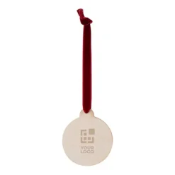 Gift Campaign Decorazione a palla di Natale da appendere con nastro in velluto></noscript> Gadget Natalizi