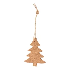 Gift Campaign Decorazione natalizia da appendere a forma di stella in sughero> Gadget Natalizi