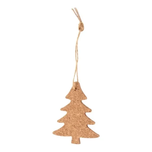 Gift Campaign Decorazione natalizia da appendere a forma di abete in sughero> Gadget Natalizi