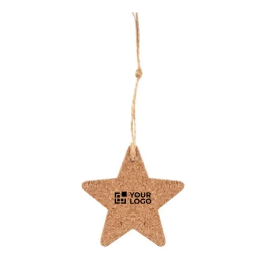 Gift Campaign Decorazione natalizia da appendere a forma di abete in sughero> Gadget Natalizi