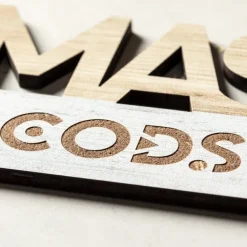 Gift Campaign Decorazione natalizia in legno con finitura bicolore Xmas Tree Wood></noscript> Gadget Natalizi
