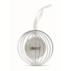 Gift Campaign Decorazione rotonda promozionale realizzata in acciaio inox Round></noscript> Gadget Natalizi