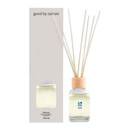 Gift Campaign Deodorante per ambienti con logo dall'aroma intenso 100ml Mikado> Gadget Per L'Ufficio