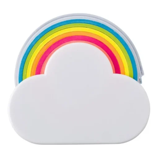 Gift Campaign Dispenser a nastro a forma di nuvola con memo sticker in più colori> Gadget Per L'Ufficio