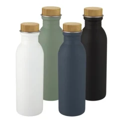 Gift Campaign Elegante bottiglia in acciaio inox con tappo in bambù 650ml Glorious></noscript> Borracce Di Metallo