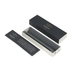 Gift Campaign Elegante penna a sfera personalizzata inchiostro blu Parker Vector Inox></noscript> Penne In Metallo