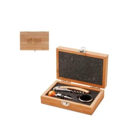Gift Campaign Elegante set da vino corporativo con scatola e accessori vino Riesling><noscript><img width=