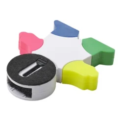 Gift Campaign Evidenziatore in ABS a forma di omino con 4 colori fluorescenti></noscript> Evidenziatori