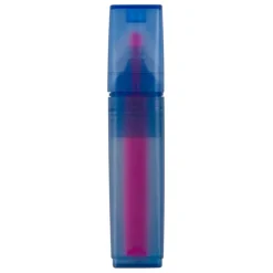 Gift Campaign Evidenziatore in rPET trasparente blu disponibile in giallo rosa e blu></noscript> Evidenziatori