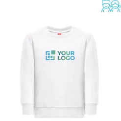 Gift Campaign Felpa bambino 300 g/m2 cotone e poliestere THC DELTA KIDS WH><noscript><img width=