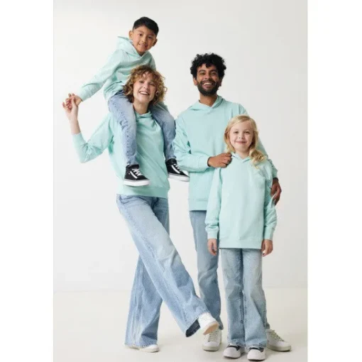 Gift Campaign Felpa bambino in cotone riciclato con cappuccio 280g/m2 Iqoniq> Felpe Personalizzate