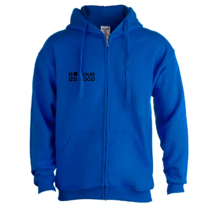 Gift Campaign Felpa con cappuccio e zip completa in cotone e poliestere 280g/m2 Keya> Gadget Per Medici E Infermieri|Felpe Personalizzate