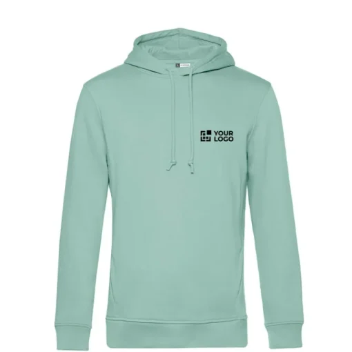 Gift Campaign Felpa con cappuccio in cotone organico e poliestere 280 g/m2 B&C> Felpe Personalizzate
