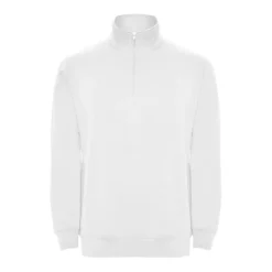 Gift Campaign Felpa con mezza zip in cotone e poliestere da 280 g/m2 Roly><noscript><img width=