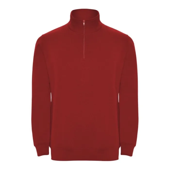 Gift Campaign Felpa con mezza zip in cotone e poliestere da 280 g/m2 Roly> Felpe Personalizzate