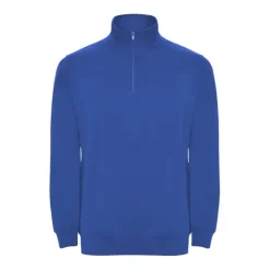 Gift Campaign Felpa con mezza zip in cotone e poliestere da 280 g/m2 Roly><noscript><img width=