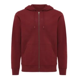 Gift Campaign Felpa con zip slim fit in cotone ecologico da 340 g/m2 Iqoniq><noscript><img width=