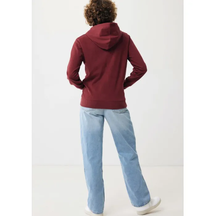 Gift Campaign Felpa con zip slim fit in cotone ecologico da 340 g/m2 Iqoniq> Felpe Personalizzate