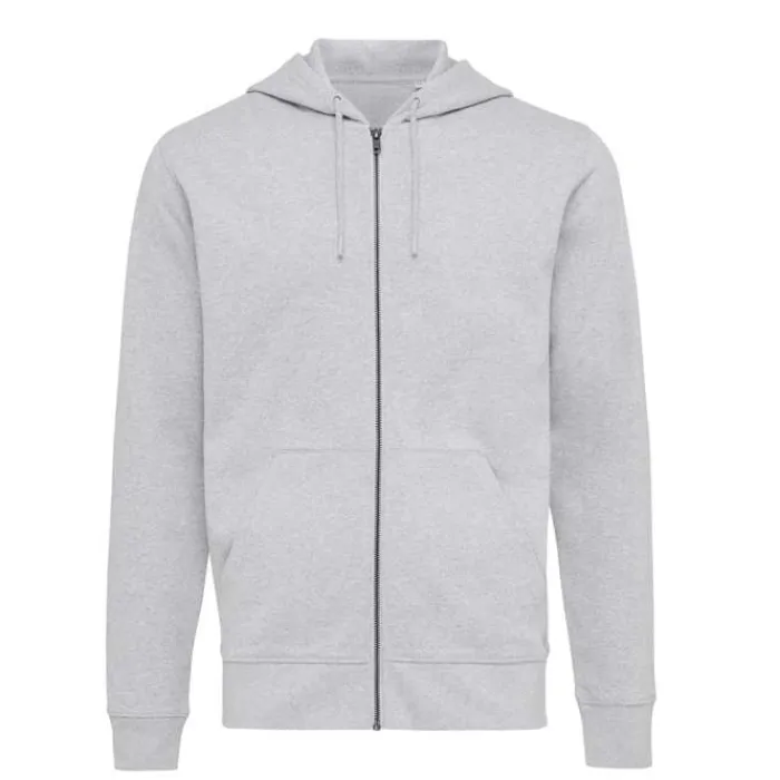 Gift Campaign Felpa con zip slim fit in cotone ecologico da 340 g/m2 Iqoniq> Felpe Personalizzate