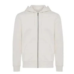 Gift Campaign Felpa con zip slim fit in cotone ecologico da 340 g/m2 Iqoniq><noscript><img width=