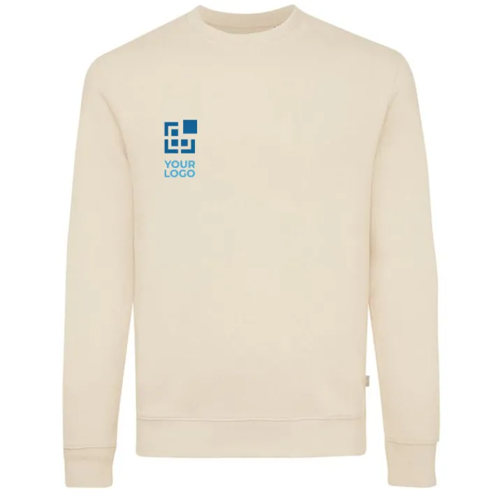 Gift Campaign Felpa in eco cotone effetto mélange 340 g/m2 Iqoniq Denali> Felpe Personalizzate