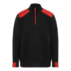 Gift Campaign Felpa lavoro con mezza zip in cotone e poliestere 280g/m2 Roly Maverick> Felpe Personalizzate