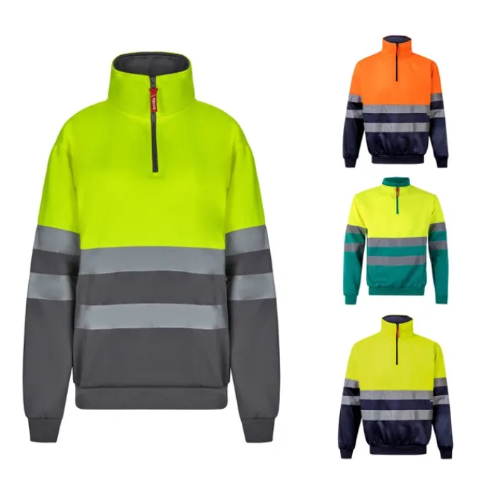 Gift Campaign Felpa lavoro taglie grandi collo alto pile poliestere 300g/m2 Velilla> Pile E Giacchetti Termici