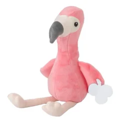 Gift Campaign Fenicottero di peluche personalizzato con etichetta> Peluche