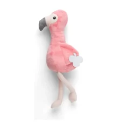 Gift Campaign Fenicottero di peluche personalizzato con etichetta> Peluche