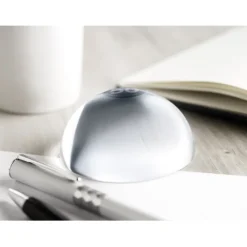 Gift Campaign Fermacate pubblicitario semisferico in cristallo con scatola Bubble><noscript><img width=