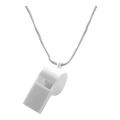 Gift Campaign Fischietto classico in plastica con cordino coordinato> Gadget Per Eventi Sportivi