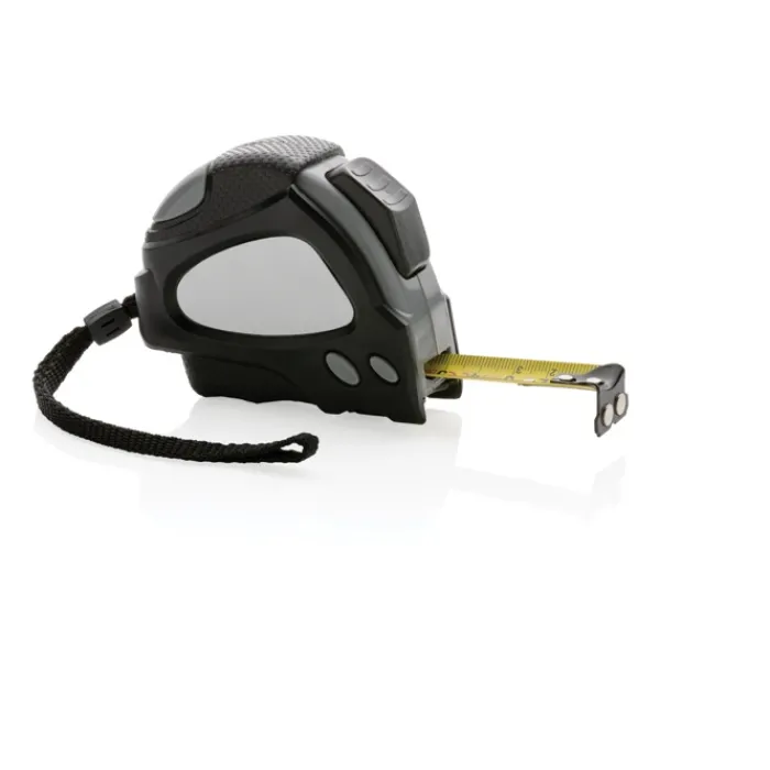 Gift Campaign Flessometro aziendale largo 19mm RCS ergonomico con laccio Measure 5M> Metri