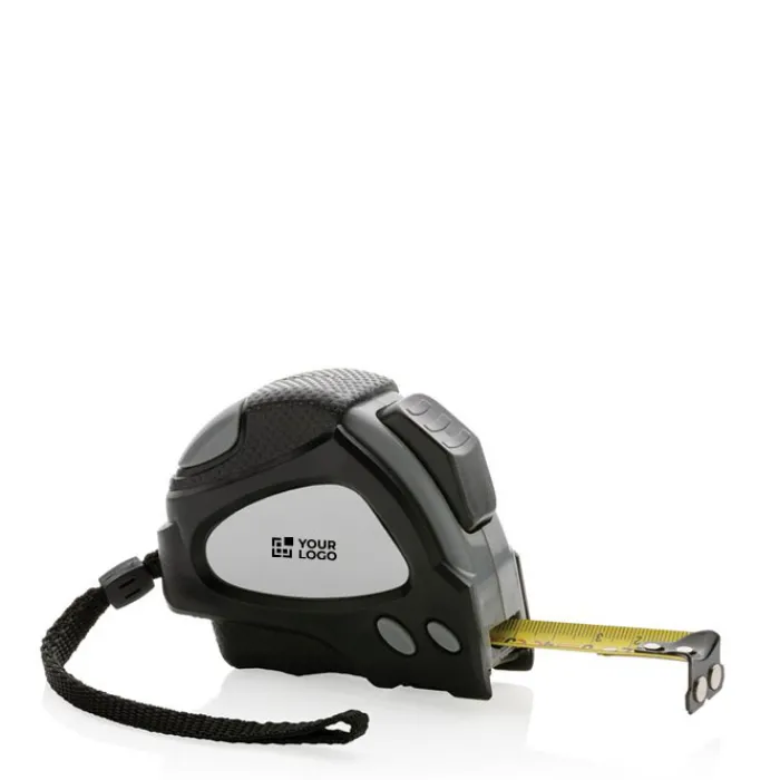 Gift Campaign Flessometro aziendale largo 19mm RCS ergonomico con laccio Measure 5M> Metri