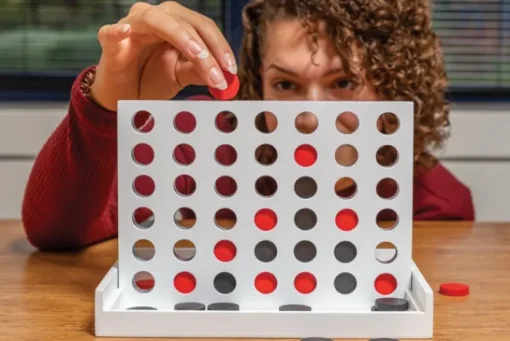 Gift Campaign Forza 4 in legno 42 pedine in confezione regalo FCS Connect four> Giochi E Passatempo