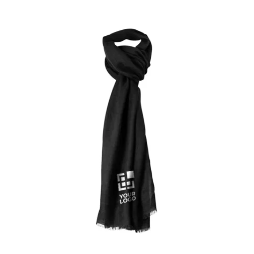 Gift Campaign Foulard con logo disegno spina di pesce certificata OEKO TEX Colors> Sciarpe E Scaldacollo
