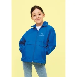 Gift Campaign Giacca a vento bambini richiudibile con cappuccio 210 g/m2 SOL'S Surf><noscript><img width=