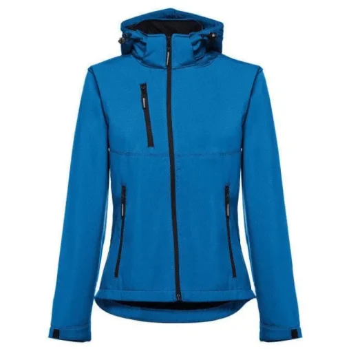 Gift Campaign Giacca softshell con cappuccio da donna poliestere 280 g/m2 THC Zagreb> Giubbotti