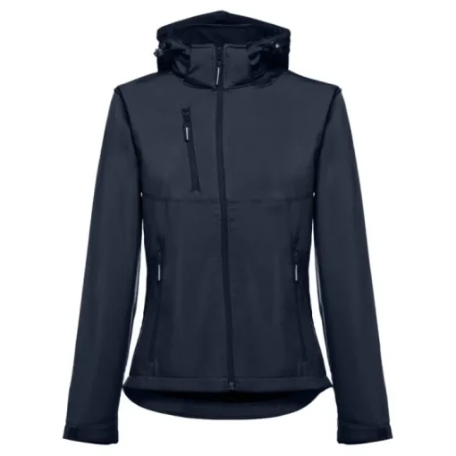 Gift Campaign Giacca softshell con cappuccio da donna poliestere 280 g/m2 THC Zagreb> Giubbotti